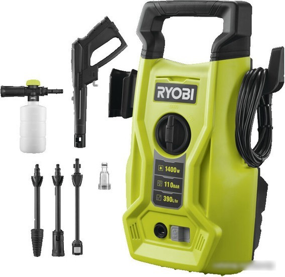 Мойка высокого давления Ryobi RY110PWA 5133005365