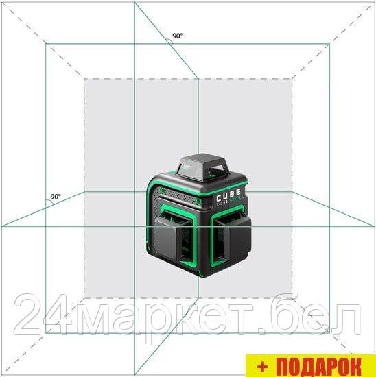 Лазерный нивелир ADA Instruments Cube 3-360 Green Basic Edition А00560 - фото 2 - id-p202670479