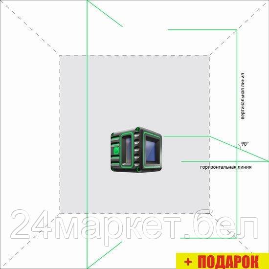 Лазерный нивелир ADA Instruments Cube 3D Green Professional Edition A00545 - фото 2 - id-p202670491