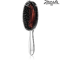 Щетка для волос Janeke Superbrush Silver Серебро с черным