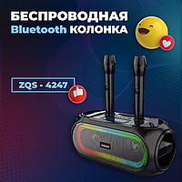 Стерео колонка с двумя микрофонами ZQS-4247