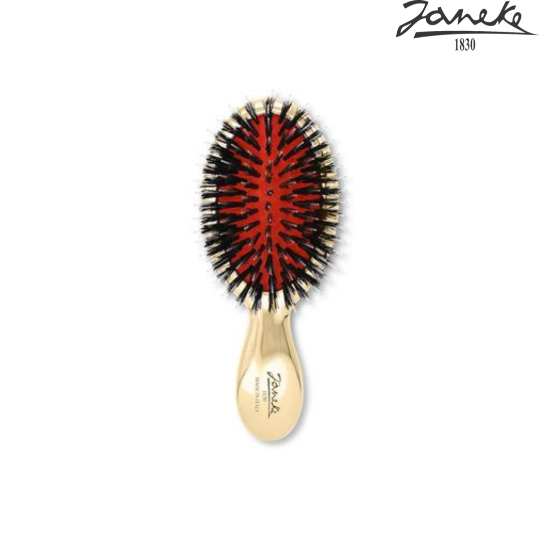 Щетка для волос Janeke Superbrush Limited Edition Gold Золото с черным