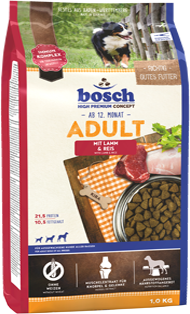 Корм в развес Bosch Adult Mini Lamb&Rice для собак маленьких пород с ягненком и рисом, 1кг - фото 1 - id-p202703821