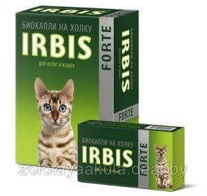 Биокапли на холку для котят и кошек ИРБИС "ФОРТЭ", 1шт - фото 1 - id-p202703822