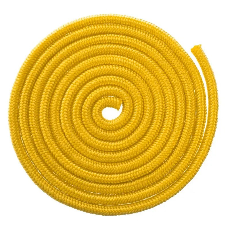 Скакалка гимнастическая INDIGO 3м, желтый SM-123-3-Y - фото 1 - id-p202706009