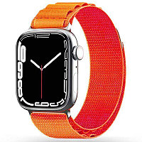 Ремешок-браслет для Apple Watch 4, 5, 6, 7, 8, SE, Ultra 42, 44, 45 и 49 мм текстильный Tech-Protect Nylon Pro