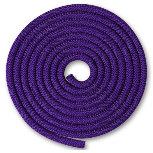 Скакалка гимнастическая INDIGO 3м, фиолетовый SM-123-3-PU - фото 1 - id-p202705071