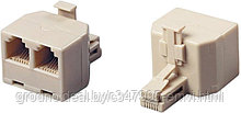 Разветвитель US-12 RJ45 8P8C (джек) -> 2x8P8C (розетки)