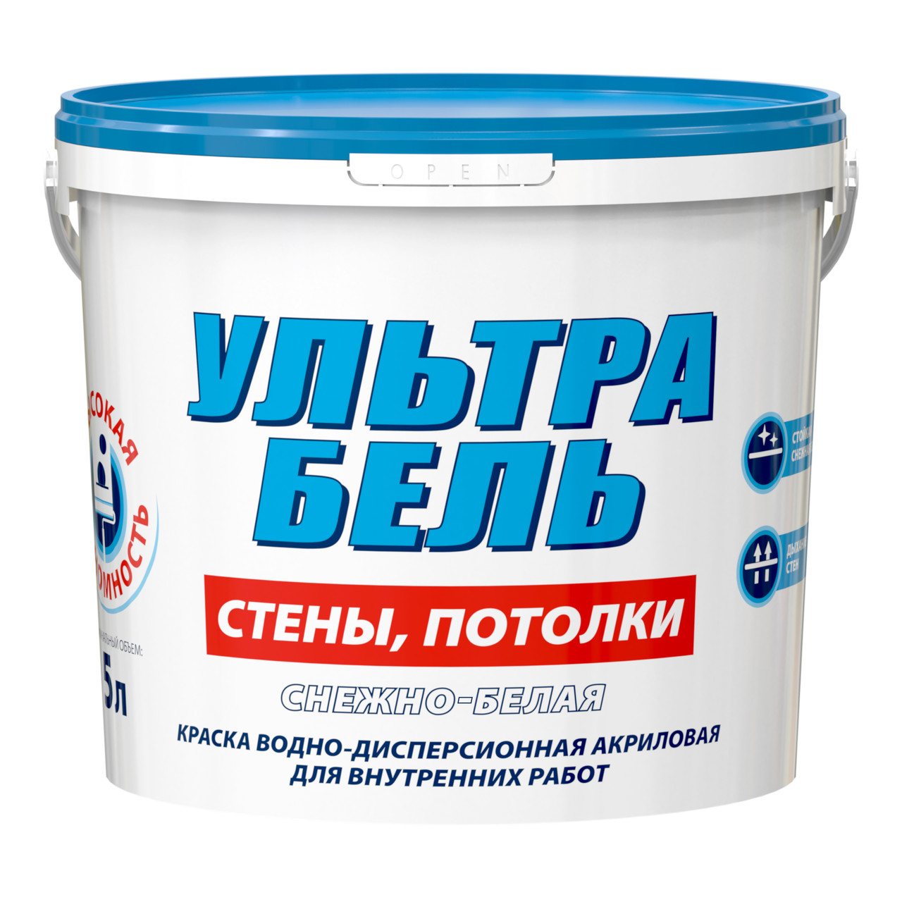 Краска ULTRA BIEL белая 5л