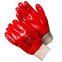Перчатки МБС, интерлок с покрытием ПВХ красного цвета, р-р 10 (XL) // GWARD Ruby