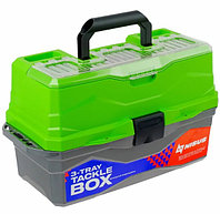 Ящик для снастей Tackle Box трехполочный NISUS, зеленый