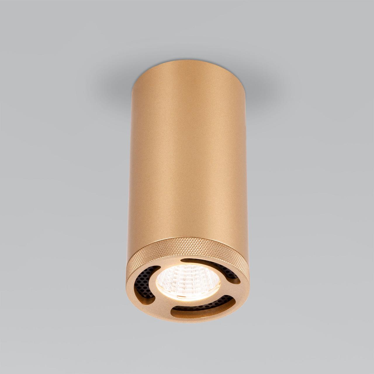 25033/LED Светильник потолочный светодиодный золото