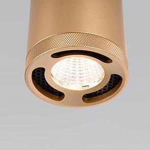 25033/LED Светильник потолочный светодиодный золото, фото 2