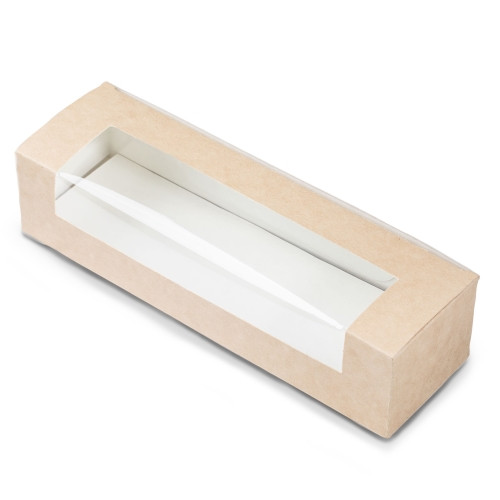 Коробка для кекса, зефира, маффина,  игрушки OSQ Sweet show box, 200*80*60 мм