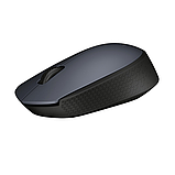 Мышь Logitech "M170 Grey", беспроводная, 1000  dpi, 3 кнопки, серый, фото 2