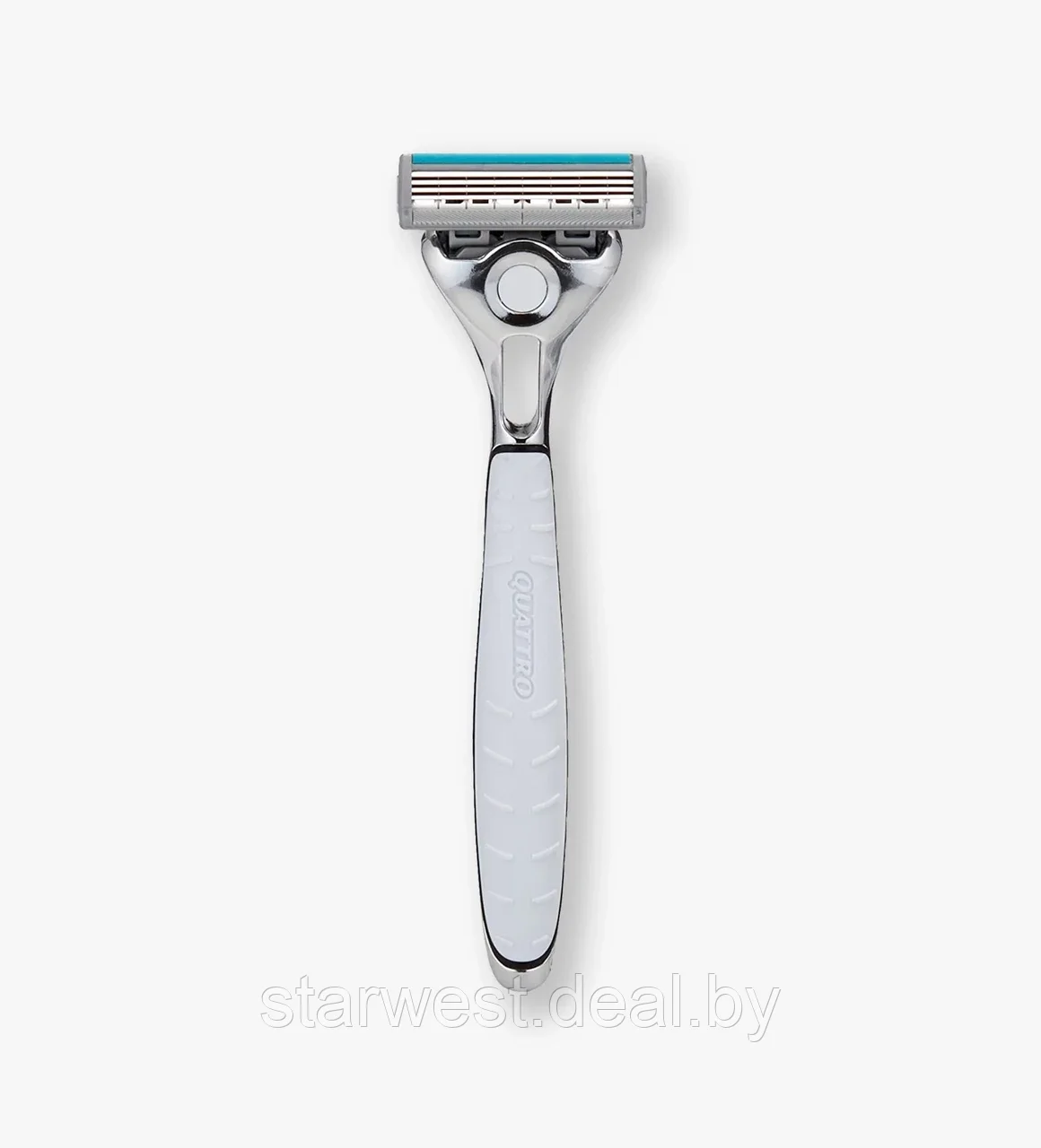 Wilkinson / Schick Quattro Titanium с 1 кассетой (БЕЗ КАРТОННОЙ УПАКОВКИ) Бритва / Станок для бритья мужской - фото 3 - id-p202715827