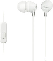 Наушники с микрофоном Sony MDR-EX15AP (белый)