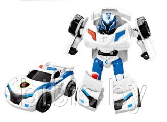 Робот трансформер L015-56, машинка, игрушка для мальчиков,полиция, полицйская машинка - фото 2 - id-p202720055