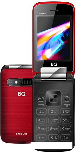 Мобильный телефон BQ-Mobile BQ-2814 Shell Duo (красный) - фото 1 - id-p202716850