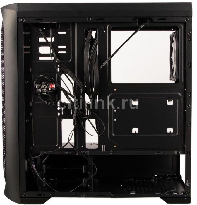 Корпус ATX Zalman N5 MF, Midi-Tower, без БП, черный [n5 mf black] - фото 3 - id-p202645302