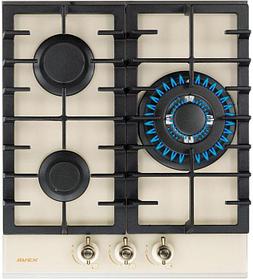 Газовая варочная панель AVEX HM 4534 RY, независимая, бежевый