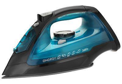 ENERGY Утюг Energy EN-348 черно-бирюзовый (2600Вт, пар, спрей, пар.удар ...