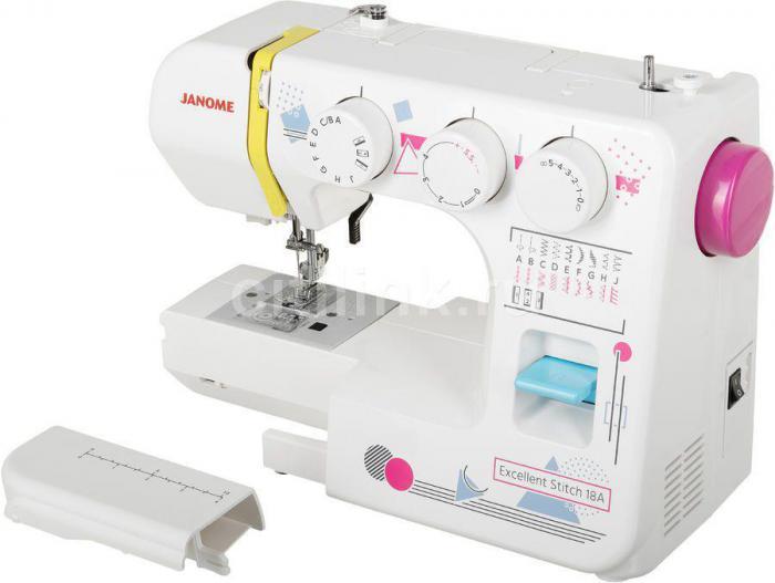 Швейная машина Janome Excellent Stitch 18A белый - фото 4 - id-p202060704