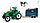 Детский инерционный трактор 888A-8 для мальчиков, фургон для перевозки животных, фигурка коровы, фото 2
