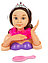 Детский игровой набор стилист B369-96 для девочек, манекен для причесок, расческа, шпильки, фото 3