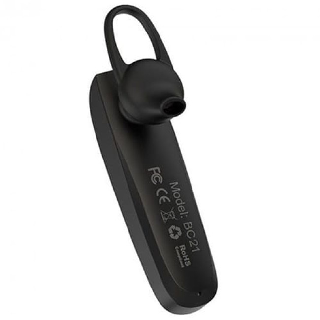 Bluetooth гарнитура Borofone BC21 (Черный) - фото 4 - id-p202724576