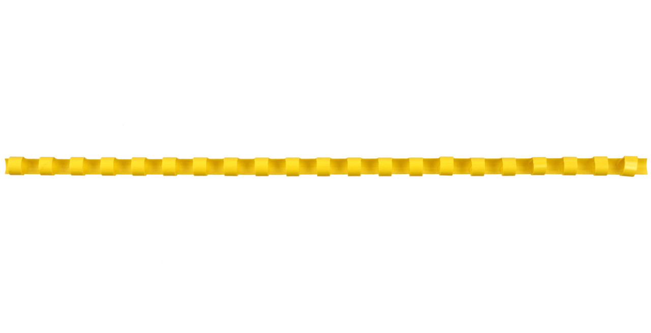Пружина пластиковая StarBind 8 мм, желтая - фото 3 - id-p202728134