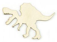 Заготовка для творчества деревянная «Палитра. Животные» «Динозавр №8», 10*7,3 см