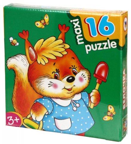 Игра настольная «Развивающая мозаика Maxi Puzzle» «Белочка», 3+ - фото 2 - id-p202728896