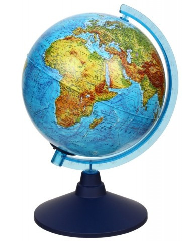 Глобус физико-политический с подсветкой от батареек Globen диаметр 210 мм, 1:60 млн - фото 4 - id-p202729782