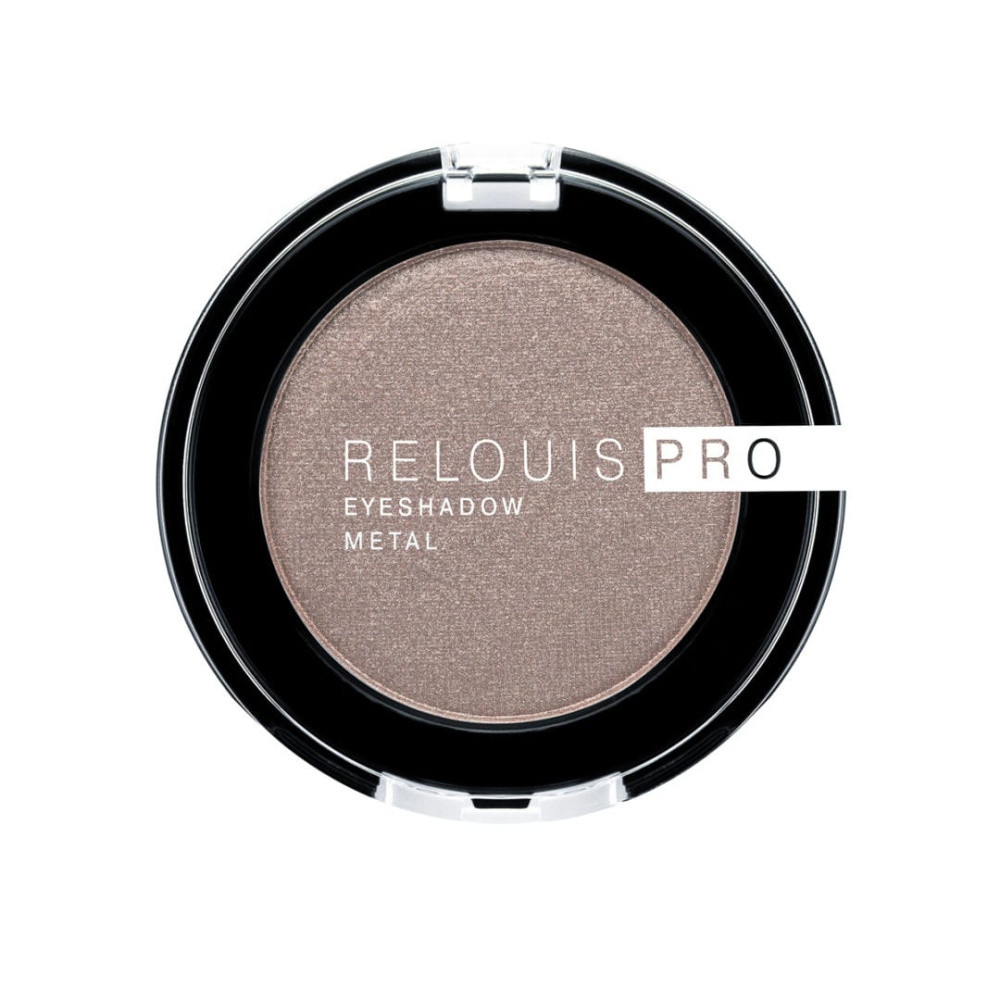 Тени для век "RELOUIS PRO EYESHADOW METAL" тон:52 (COCOA MILK) арт.РБ75 - фото 1 - id-p202728026