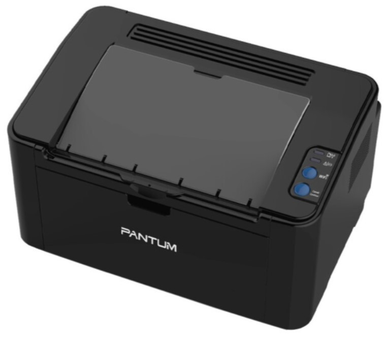 Принтер лазерный Pantum P2207 A4, лазерная черно-белая печать 1200 х 1200 dpi, черный - фото 2 - id-p202732756