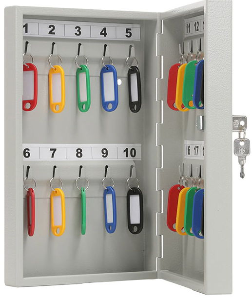 Ящик для ключей Aiko Key на 20 ключей, 300*185*59 мм, 1,65 кг - фото 1 - id-p202729806