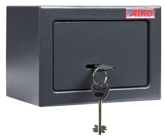 Мебельный сейф Aiko серии Т с ключевым замком T-140-KL: 2,5 л - фото 2 - id-p202728966