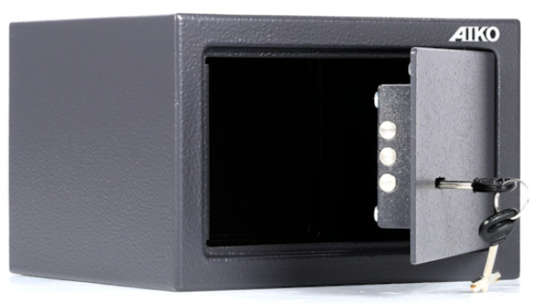 Мебельный сейф Aiko серии Т с ключевым замком T-170-KL: 8 л - фото 1 - id-p202728967