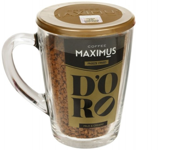 Кофе растворимый Maximus D'oro 70 г - фото 1 - id-p202729820