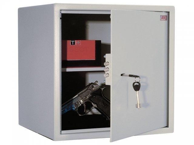 Мебельный сейф Aiko серии T с ключевым замком T-40: 1 полка, 47 л - фото 1 - id-p202728247