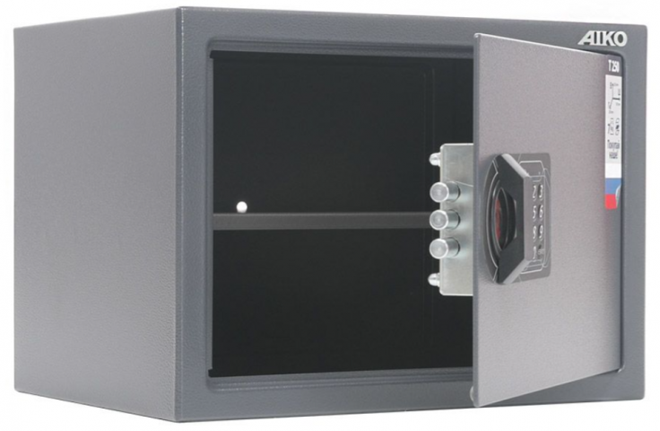 Мебельный сейф Aiko серии Т с электронным замком T-250-EL: 17,7 л, 1 полка - фото 1 - id-p202728995