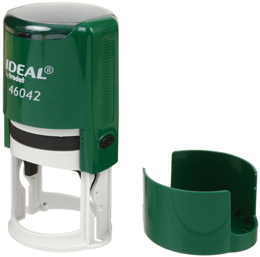 Автоматическая оснастка Ideal 46042 (в боксе, для круглых печатей) для клише печати ø42 мм, корпус цвета - фото 2 - id-p202732801