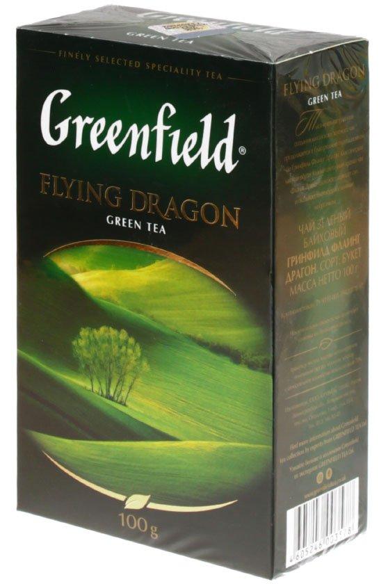 Чай Greenfield 100 г, Flying Dragon, зеленый чай - фото 3 - id-p202728288