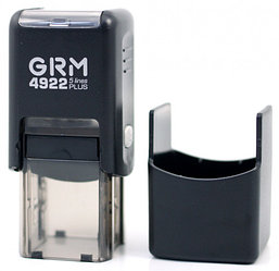 Автоматическая оснастка GRM Plus в боксе, для штампов для клише штампа 20*20 мм, марка 4922, черная