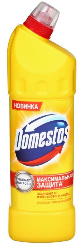 Средство для мытья сантехники Domestos 1000 мл, «Лимонная свежесть» - фото 1 - id-p202728321