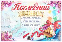 Плакат 60*40 см, «Последний звонок!»