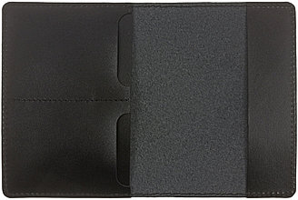 Обложка для паспорта Versado 104.1 95*140*10 мм, черная