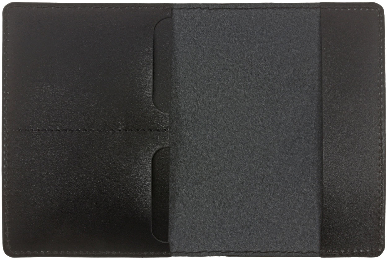 Обложка для паспорта Versado 104.1 95*140*10 мм, черная - фото 1 - id-p202729901