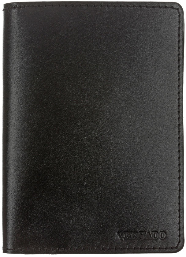 Обложка для паспорта Versado 104.1 95*140*10 мм, черная - фото 3 - id-p202729901